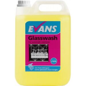 EVANS GLASSWASH For Automatic Glass Washine Machines 5Ltr