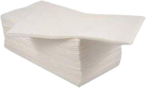 2ply WHITE NAPKINS 8 Fold - 33cm Pack of 2000
