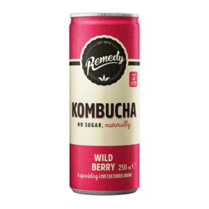 Remedy Kombucha Wild Berry 12x250ml