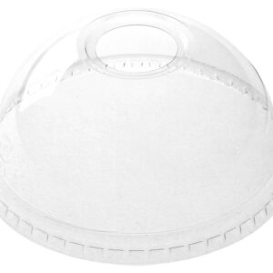 PLASTIC CLEAR LID DOMED 12/16/20oz. Pack of 1000pcs