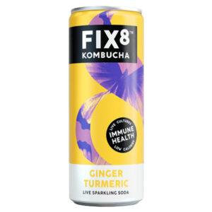 Fix8 Kombucha - Ginger Turmeric (12x250ml)
