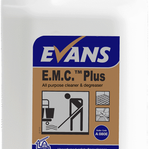 EVANS E.M.C PLUS Heavy Duty Floor Cleaner & Degreaser 5ltr