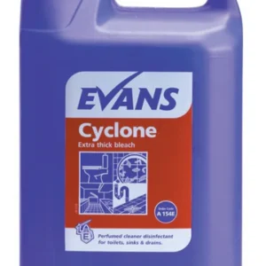 EVANS CYCLONE Perfumed Thickened Bleach with Detergent 5Ltr