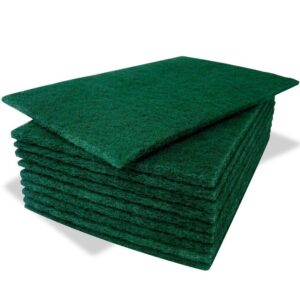 GREEN SCOURERS Pack of 10