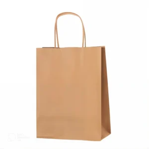 TWISTED HANDLE BROWN PAPER BAGS