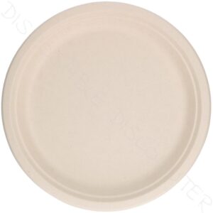 GP BAGASSE PLATE ROUND 9 & 10 inch - Pack of 500
